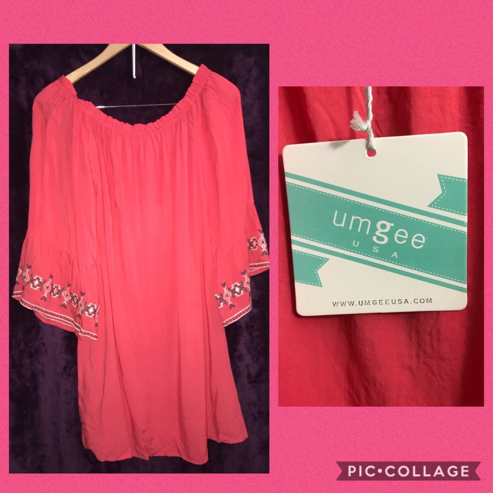 Umgee embroidered Dress/Top